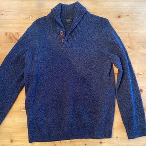 J Crew Mens Sweater with buttons
